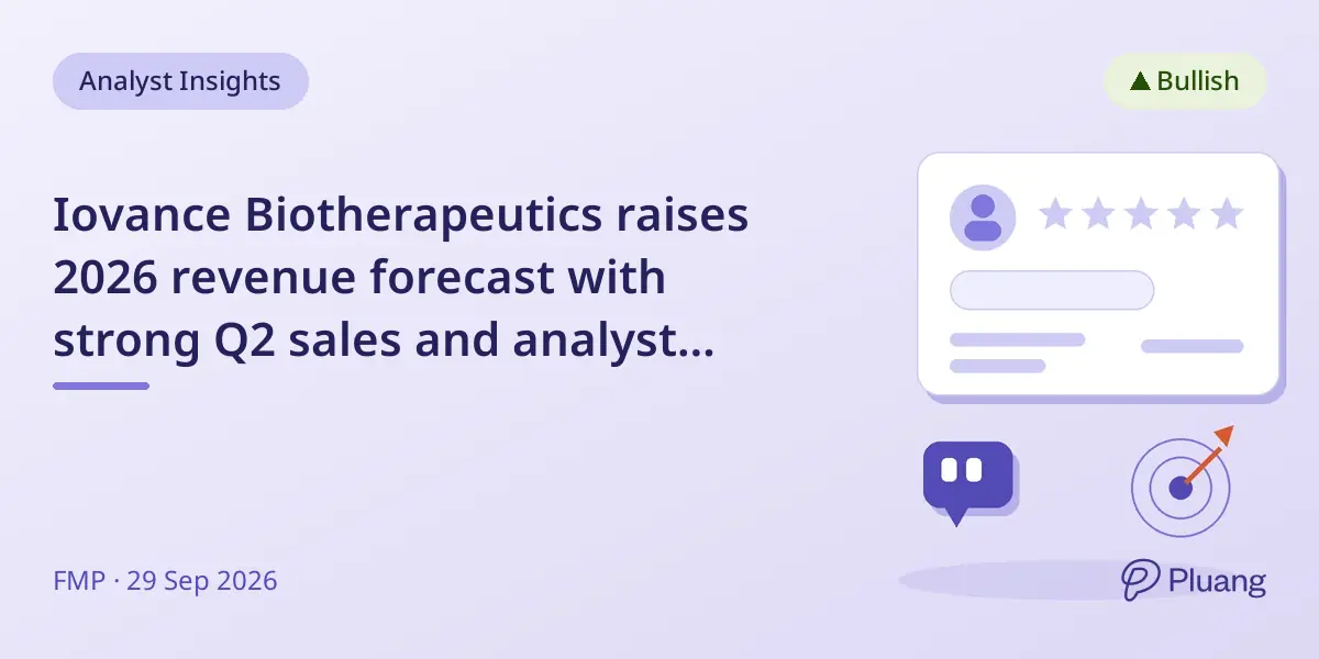 Iovance Biotherapeutics raises 2026 revenue forecast with strong Q2 sales and analyst optimism.