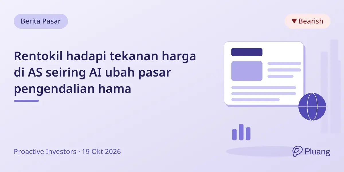 Rentokil hadapi tekanan harga di AS seiring AI ubah pasar pengendalian hama