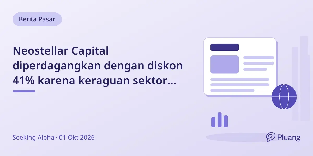 Neostellar Capital diperdagangkan dengan diskon 41% karena keraguan sektor AI dan ketidakpastian IPO