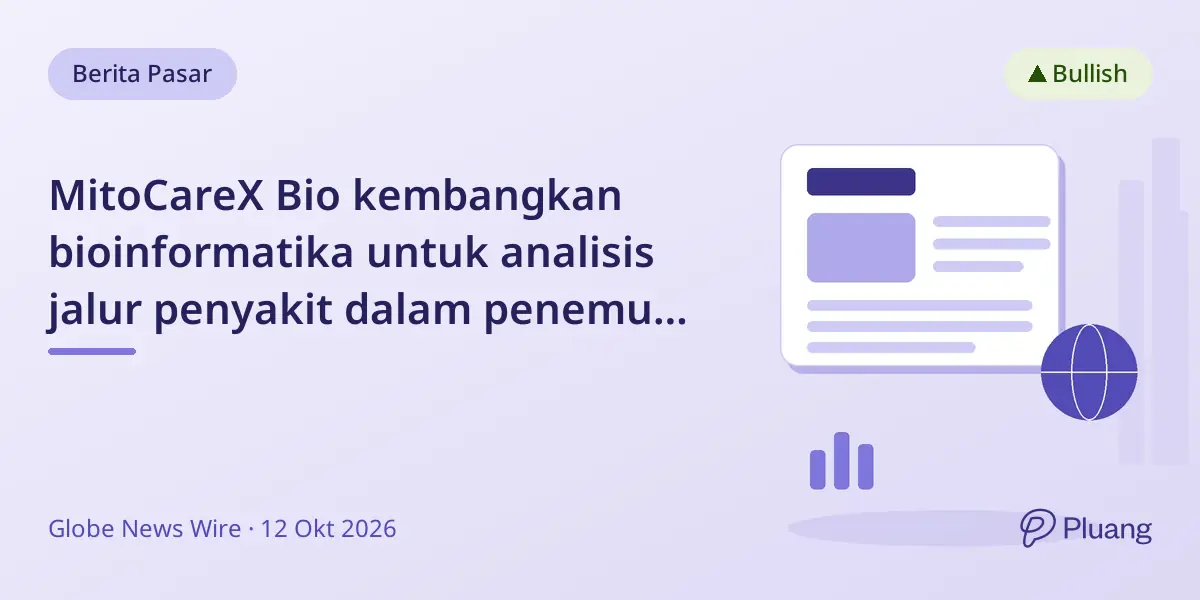 MitoCareX Bio kembangkan bioinformatika untuk analisis jalur penyakit dalam penemuan obat.