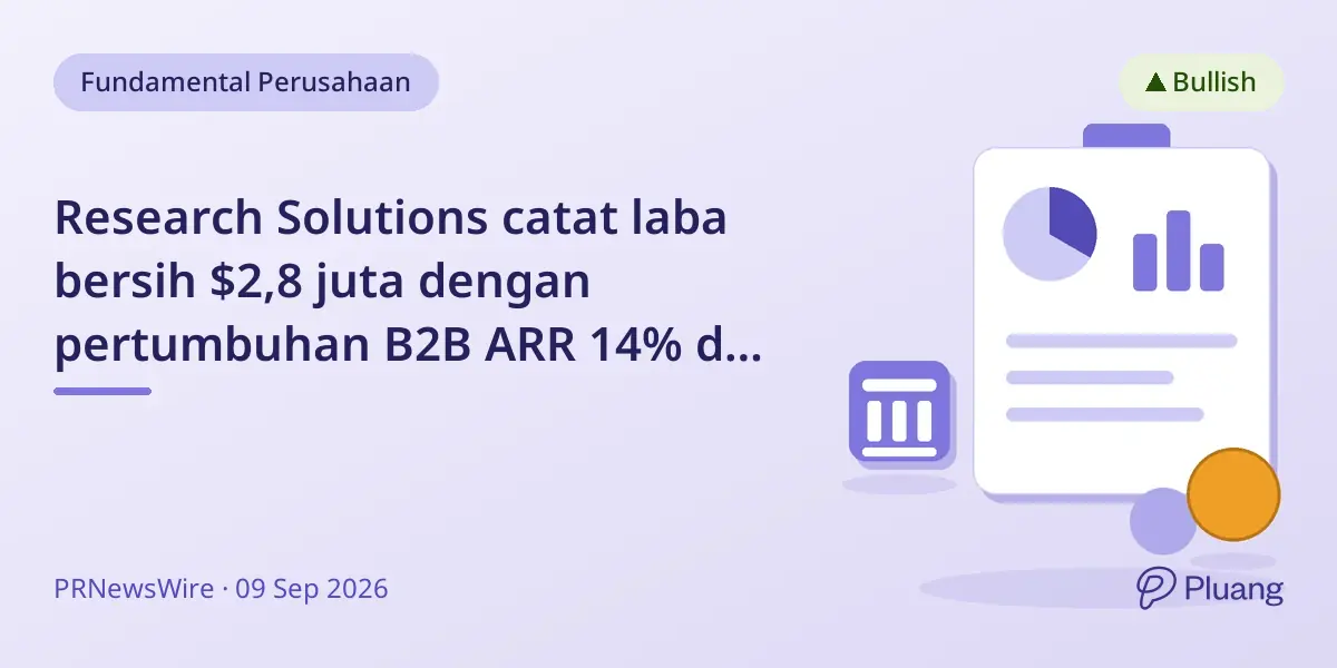 Research Solutions catat laba bersih $2,8 juta dengan pertumbuhan B2B ARR 14% dan total ARR $22,5 juta di 2026