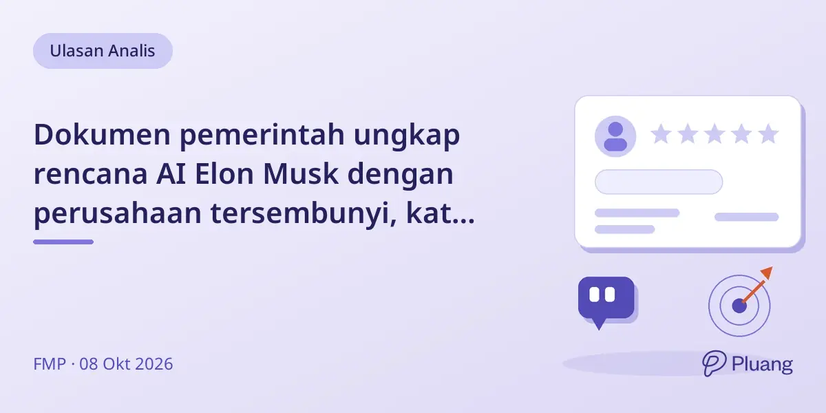 Dokumen pemerintah ungkap rencana AI Elon Musk dengan perusahaan tersembunyi, kata James Altucher.