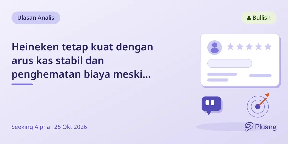 Heineken tetap kuat dengan arus kas stabil dan penghematan biaya meski permintaan bir Barat menurun.