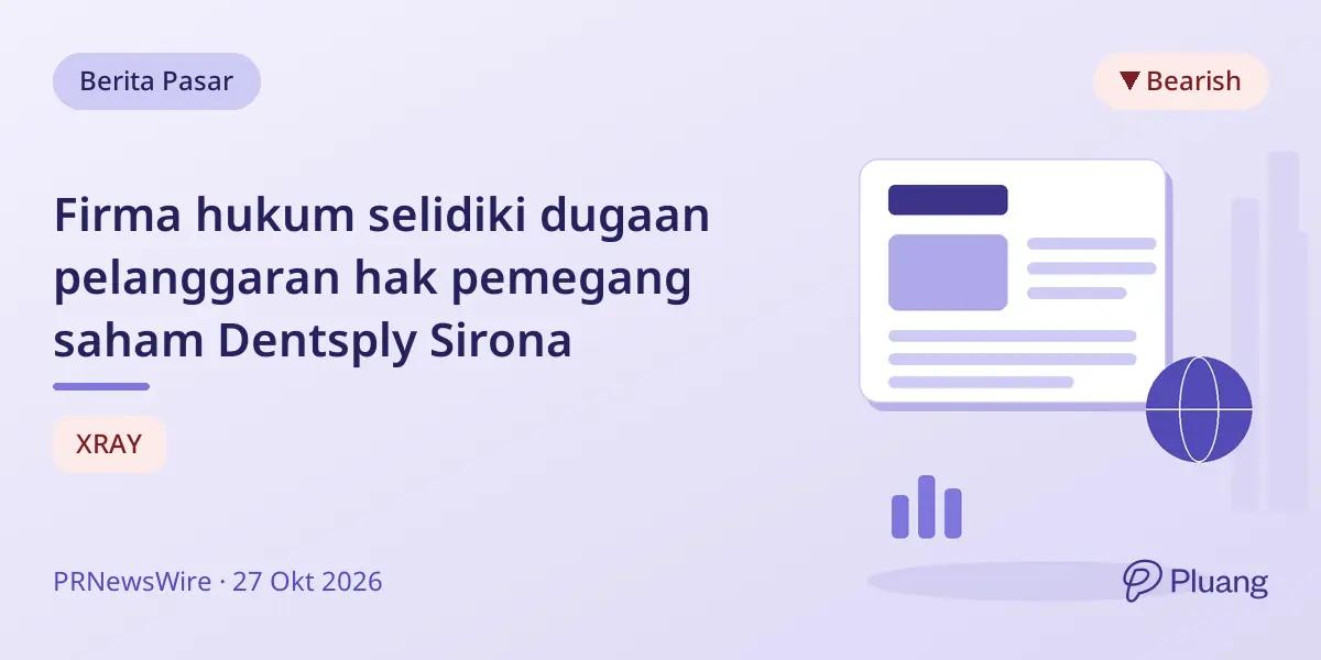 Firma hukum selidiki dugaan pelanggaran hak pemegang saham Dentsply Sirona