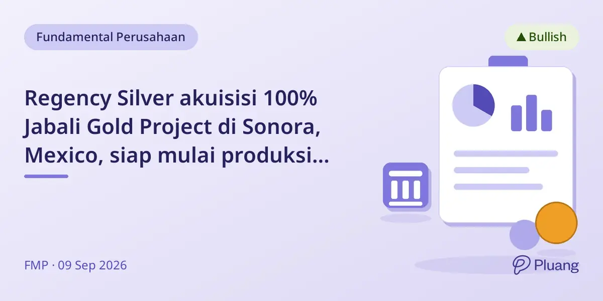 Regency Silver akuisisi 100% Jabali Gold Project di Sonora, Mexico, siap mulai produksi kembali tambang emas La Dura.