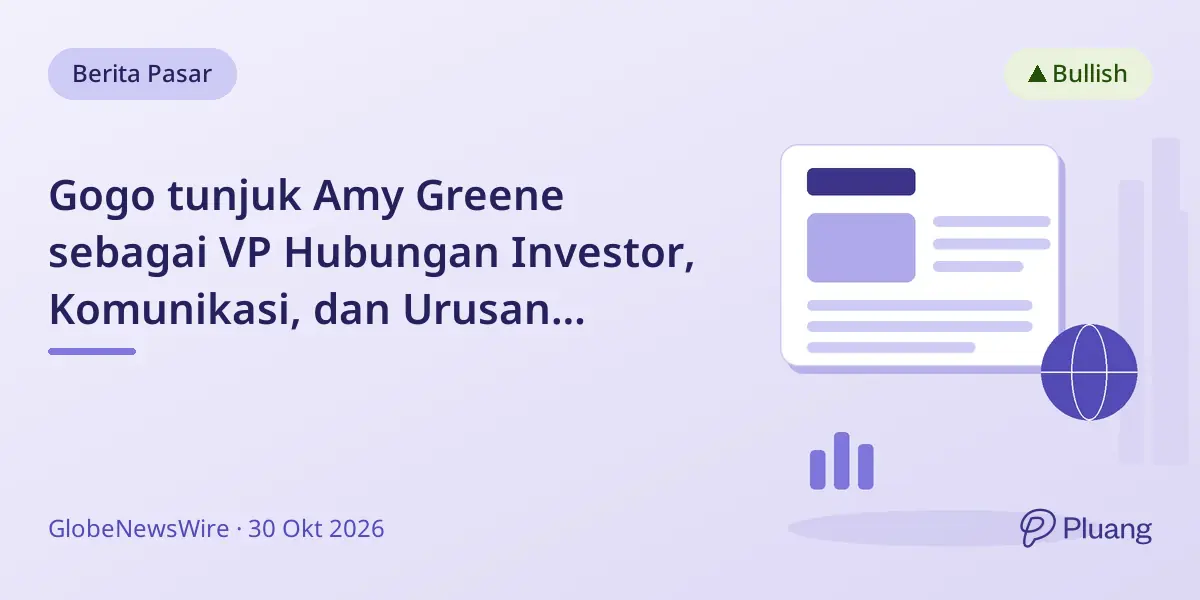 Gogo tunjuk Amy Greene sebagai VP Hubungan Investor, Komunikasi, dan Urusan Pemerintahan