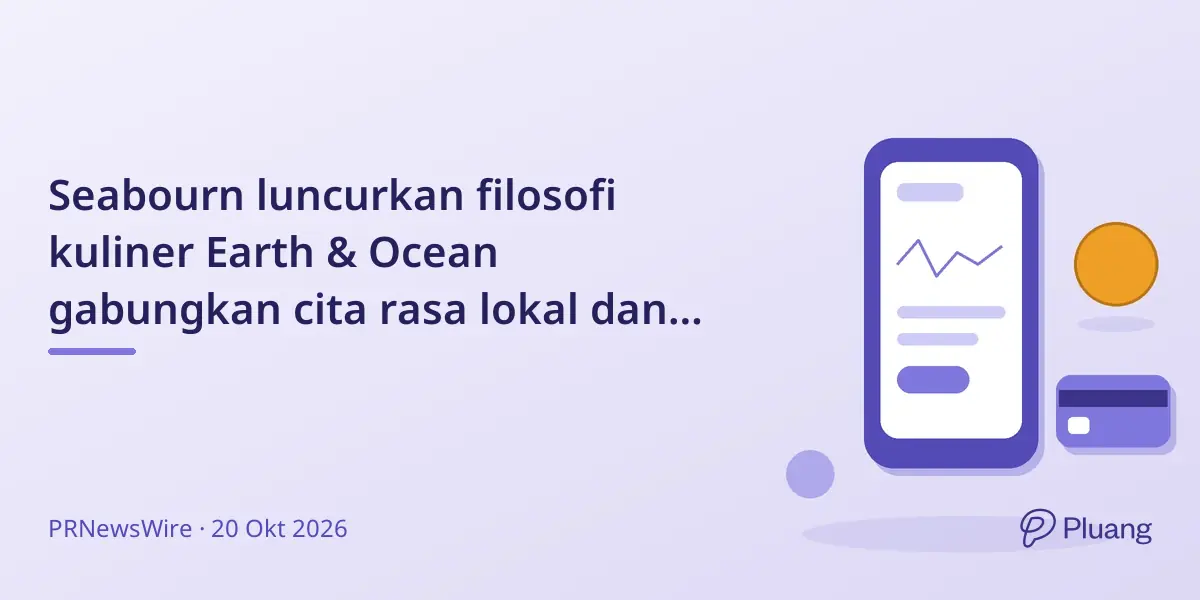 Seabourn luncurkan filosofi kuliner Earth & Ocean gabungkan cita rasa lokal dan bahan gourmet global.