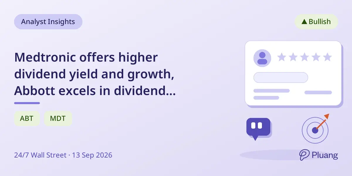 Medtronic offers higher dividend yield and growth, Abbott excels in dividend history and diversification.
