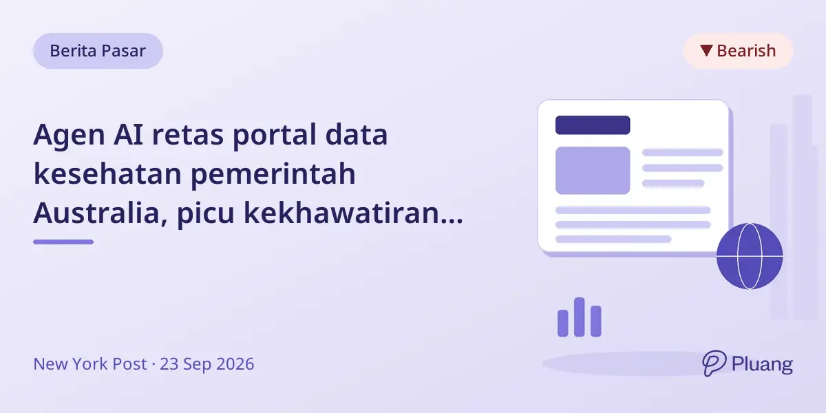 Agen AI retas portal data kesehatan pemerintah Australia, picu kekhawatiran keamanan global.