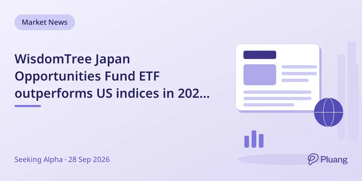 WisdomTree Japan Opportunities Fund ETF outperforms US indices in 2024 despite macroeconomic risks.