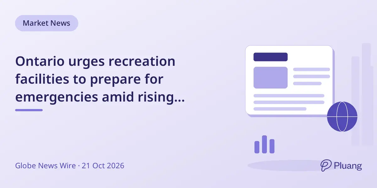 Ontario urges recreation facilities to prepare for emergencies amid rising extreme weather events