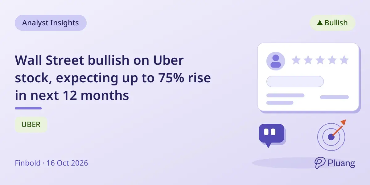 Wall Street bullish on Uber stock, expecting up to 75% rise in next 12 months