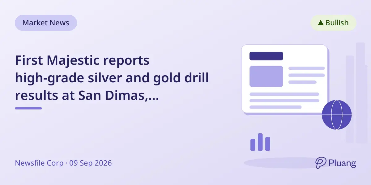 First Majestic reports high-grade silver and gold drill results at San Dimas, expanding resource potential.