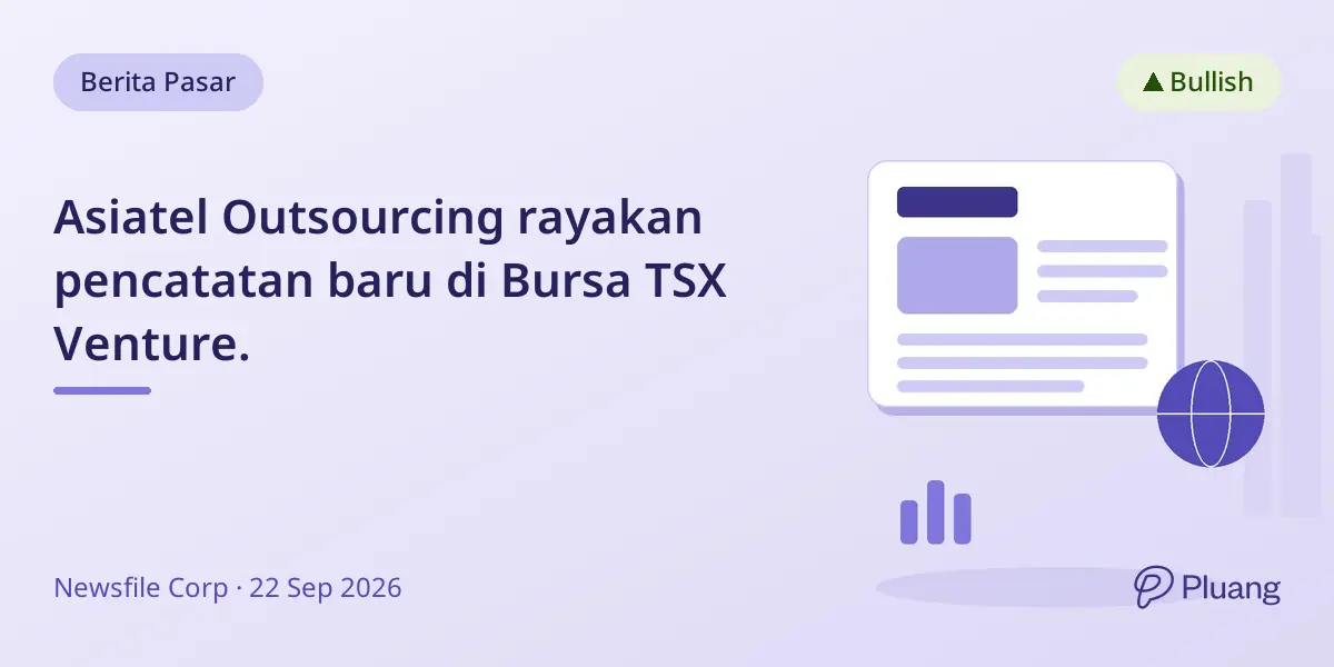 Asiatel Outsourcing rayakan pencatatan baru di Bursa TSX Venture.