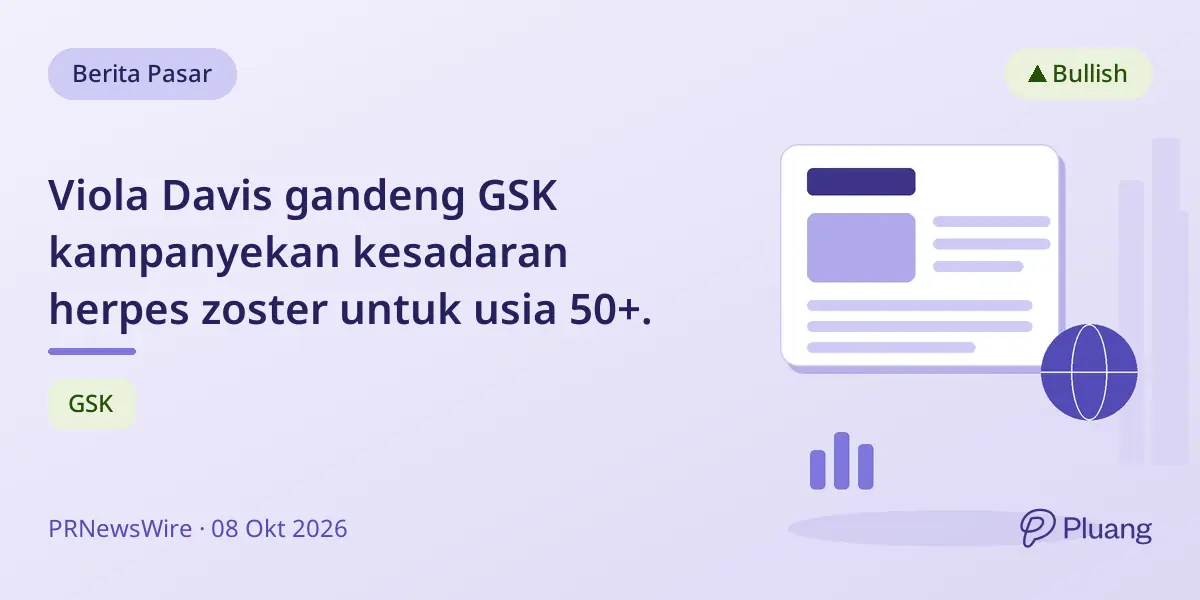 Viola Davis gandeng GSK kampanyekan kesadaran herpes zoster untuk usia 50+.