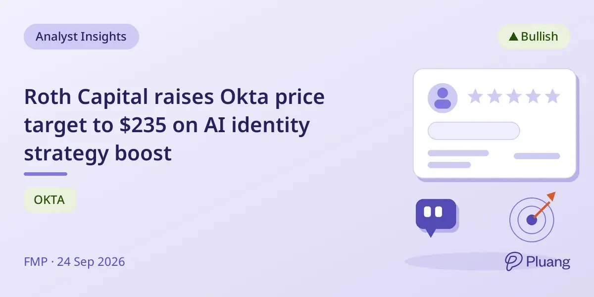 Roth Capital raises Okta price target to $235 on AI identity strategy boost