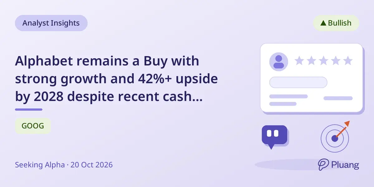 Alphabet remains a Buy with strong growth and 42%+ upside by 2028 despite recent cash flow dips.