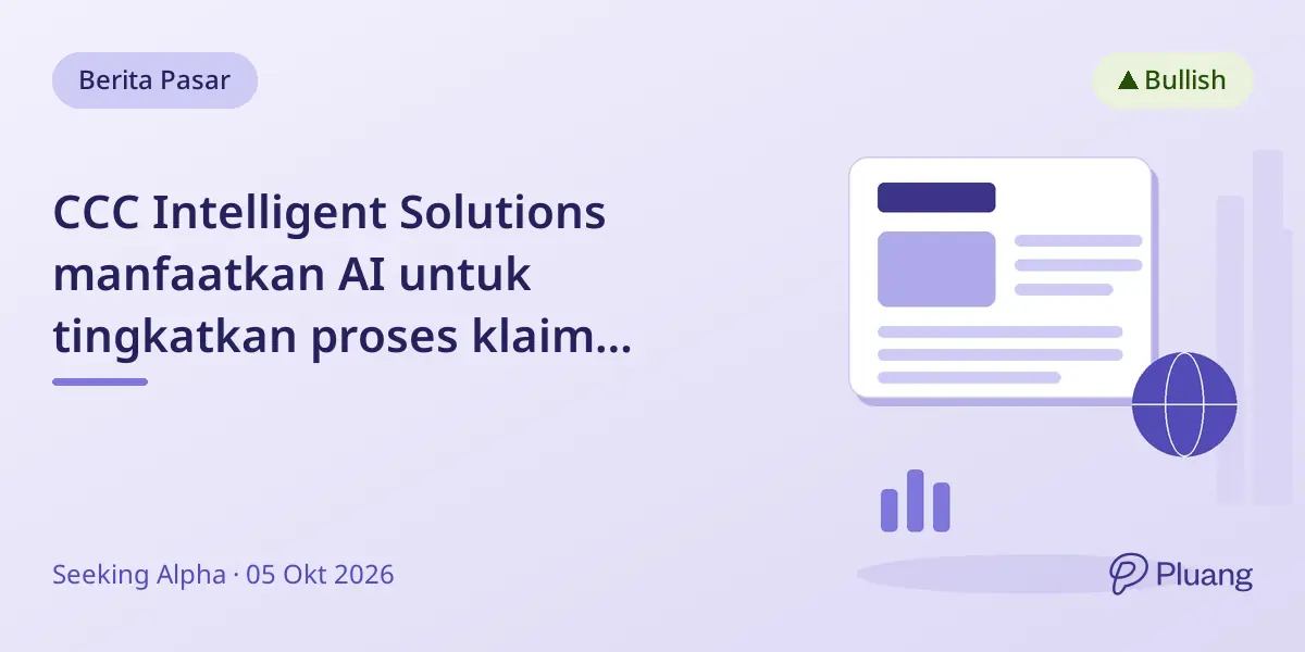 CCC Intelligent Solutions manfaatkan AI untuk tingkatkan proses klaim asuransi dan potensi penjualan produk.