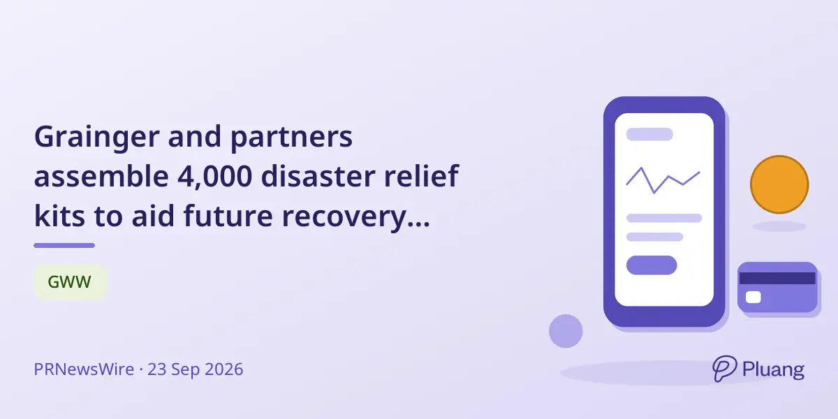 Grainger and partners assemble 4,000 disaster relief kits to aid future recovery efforts in North America