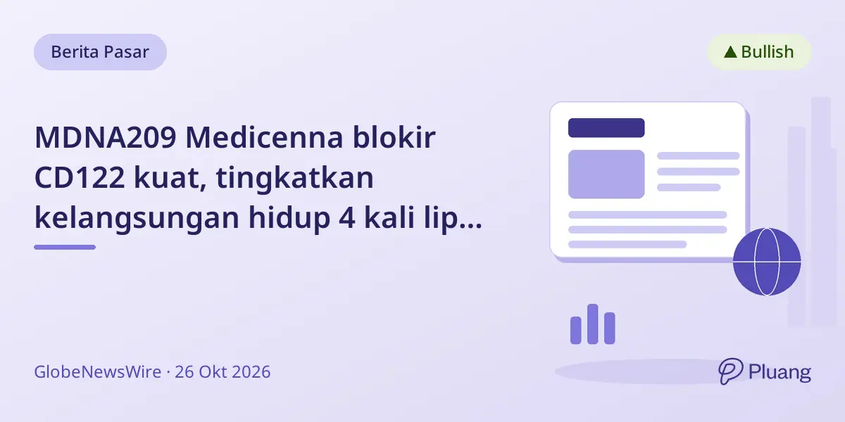 MDNA209 Medicenna blokir CD122 kuat, tingkatkan kelangsungan hidup 4 kali lipat pada model tikus penyakit autoimun