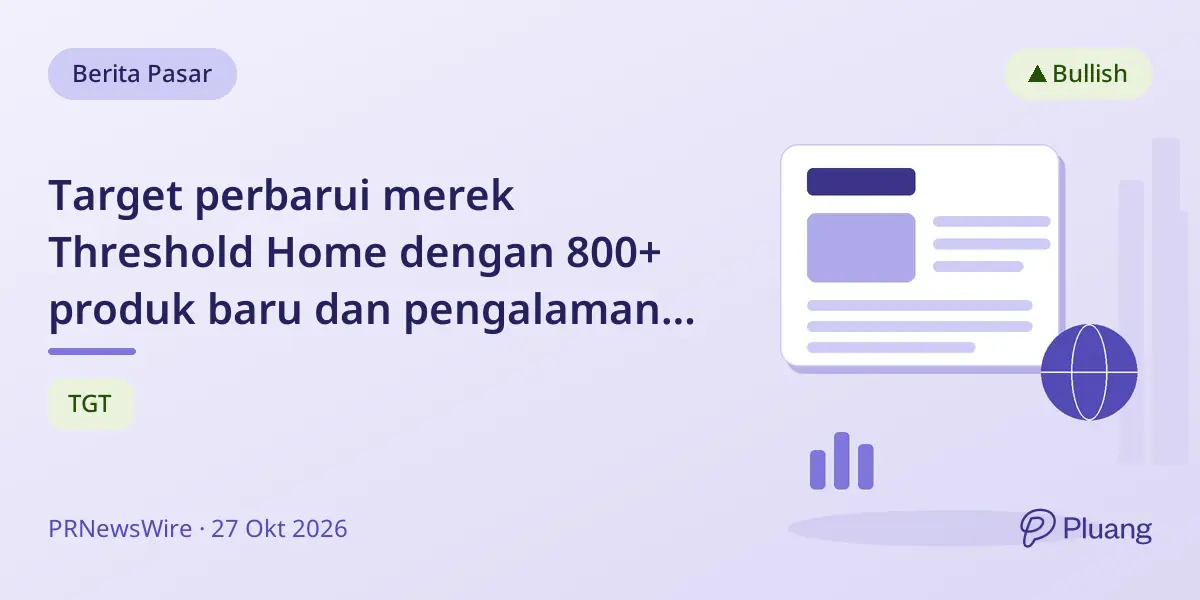 Target perbarui merek Threshold Home dengan 800+ produk baru dan pengalaman belanja lebih baik