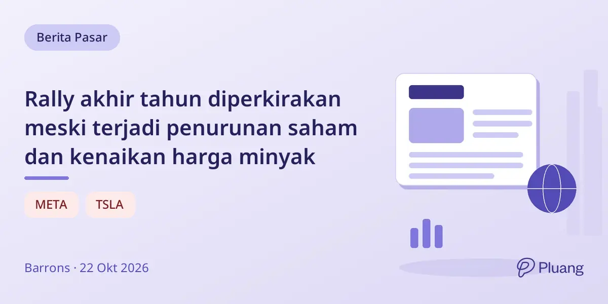 Rally akhir tahun diperkirakan meski terjadi penurunan saham dan kenaikan harga minyak