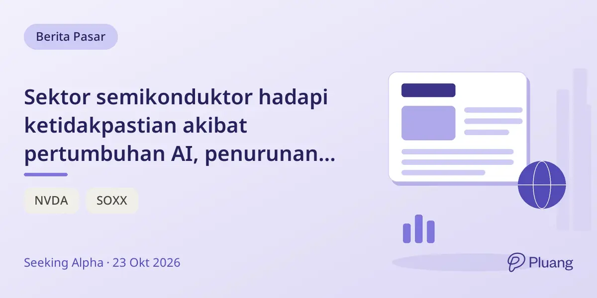 Sektor semikonduktor hadapi ketidakpastian akibat pertumbuhan AI, penurunan teknologi, dan risiko geopolitik.