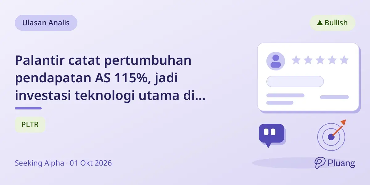 Palantir catat pertumbuhan pendapatan AS 115%, jadi investasi teknologi utama di 2020-an.