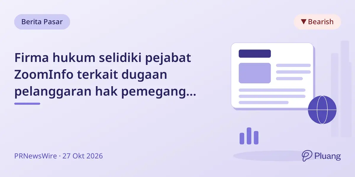 Firma hukum selidiki pejabat ZoomInfo terkait dugaan pelanggaran hak pemegang saham