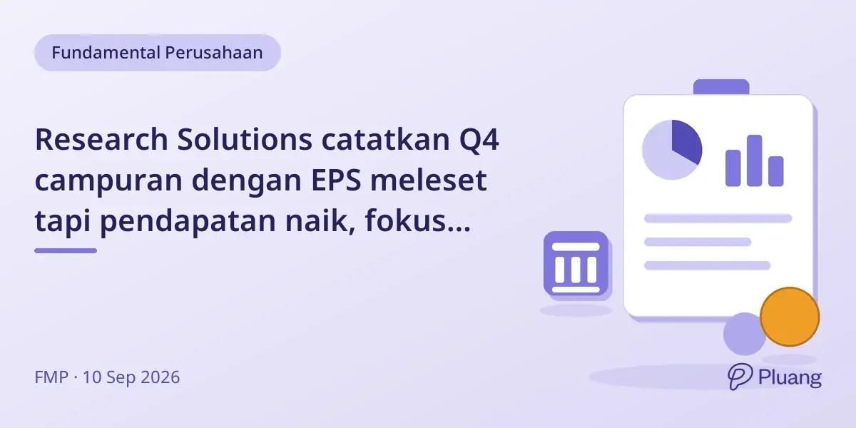 Research Solutions catatkan Q4 campuran dengan EPS meleset tapi pendapatan naik, fokus pada pertumbuhan AI 2027