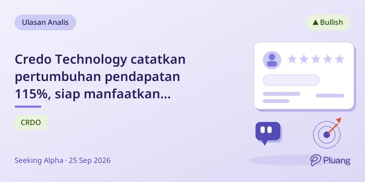 Credo Technology catatkan pertumbuhan pendapatan 115%, siap manfaatkan ekspansi pusat data berbasis AI.