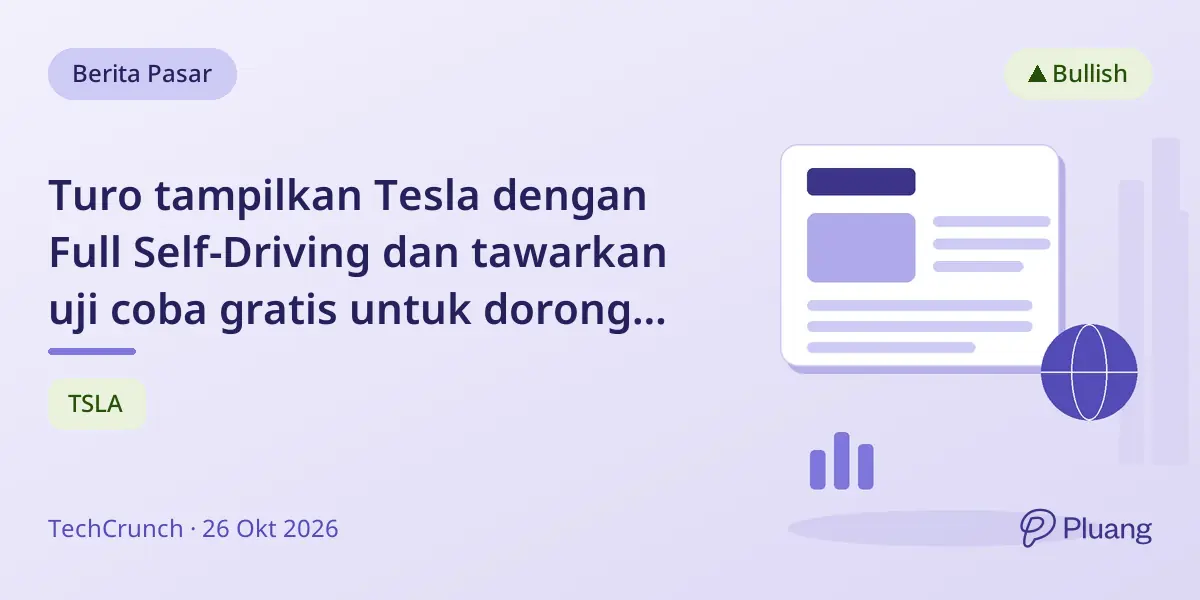 Turo tampilkan Tesla dengan Full Self-Driving dan tawarkan uji coba gratis untuk dorong adopsi.