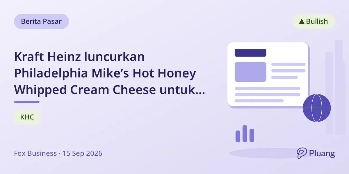 Kraft Heinz luncurkan Philadelphia Mike’s Hot Honey Whipped Cream Cheese untuk dorong penjualan di tengah permintaan konsumen yang hati-hati