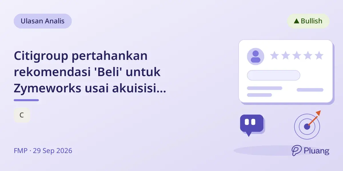 Citigroup pertahankan rekomendasi 'Beli' untuk Zymeworks usai akuisisi tingkatkan proyeksi pendapatan 2026