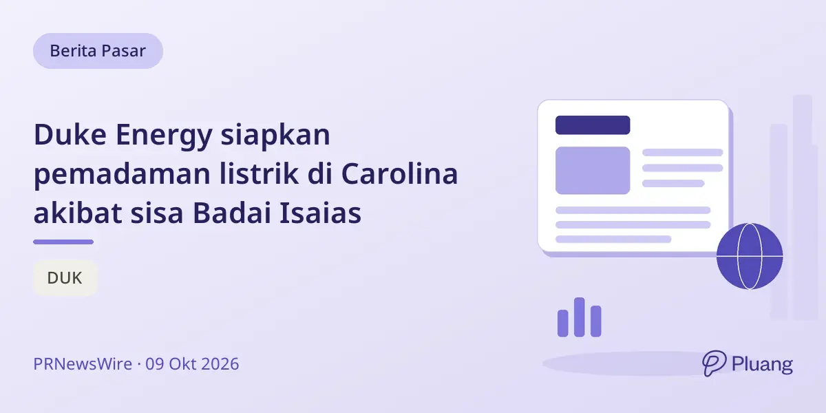 Duke Energy siapkan pemadaman listrik di Carolina akibat sisa Badai Isaias