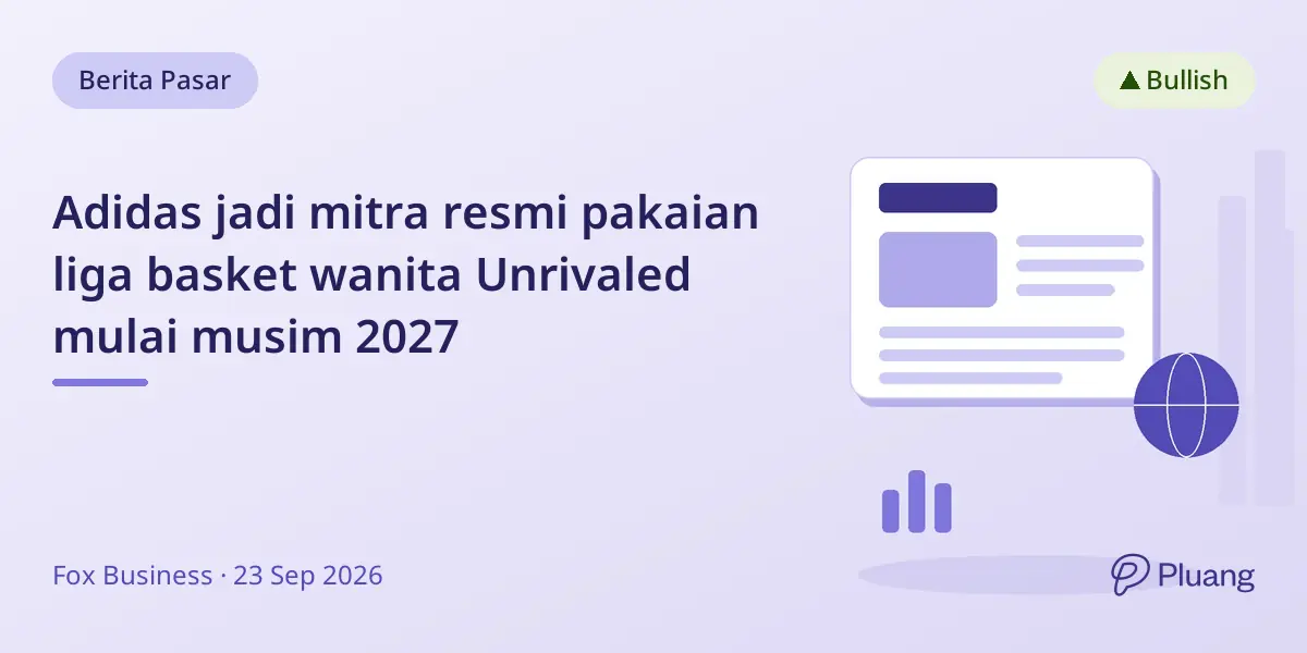 Adidas jadi mitra resmi pakaian liga basket wanita Unrivaled mulai musim 2027
