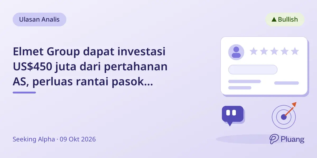 Elmet Group dapat investasi US$450 juta dari pertahanan AS, perluas rantai pasok tungsten global