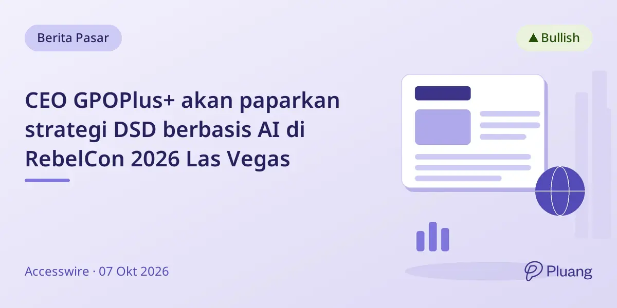 CEO GPOPlus+ akan paparkan strategi DSD berbasis AI di RebelCon 2026 Las Vegas