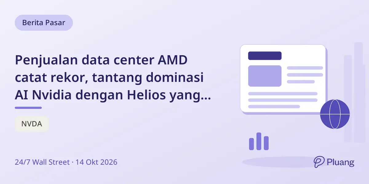 Penjualan data center AMD catat rekor, tantang dominasi AI Nvidia dengan Helios yang lebih murah.