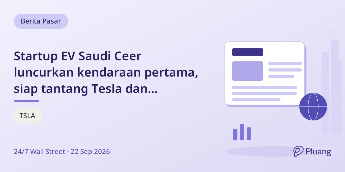 Startup EV Saudi Ceer luncurkan kendaraan pertama, siap tantang Tesla dan produsen China.