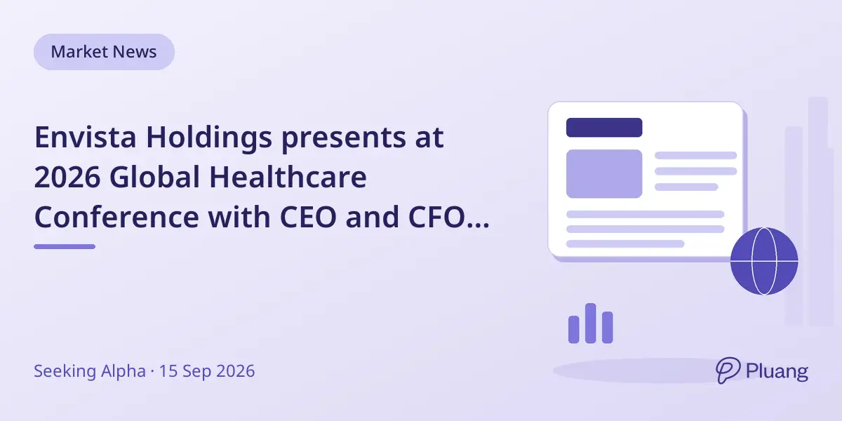 Envista Holdings presents at 2026 Global Healthcare Conference with CEO and CFO in Q&A session.