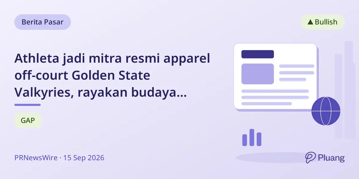 Athleta jadi mitra resmi apparel off-court Golden State Valkyries, rayakan budaya olahraga wanita.
