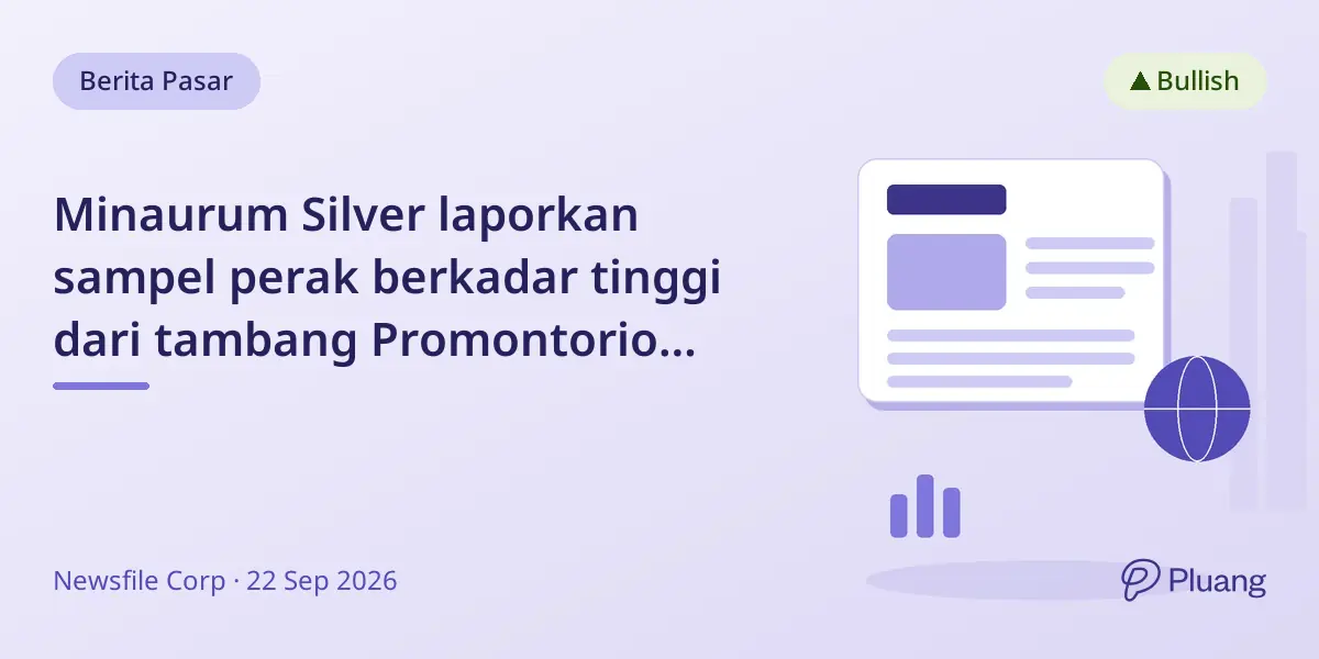 Minaurum Silver laporkan sampel perak berkadar tinggi dari tambang Promontorio yang direhabilitasi di Meksiko.