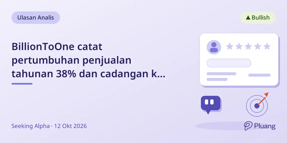 BillionToOne catat pertumbuhan penjualan tahunan 38% dan cadangan kas kuat.