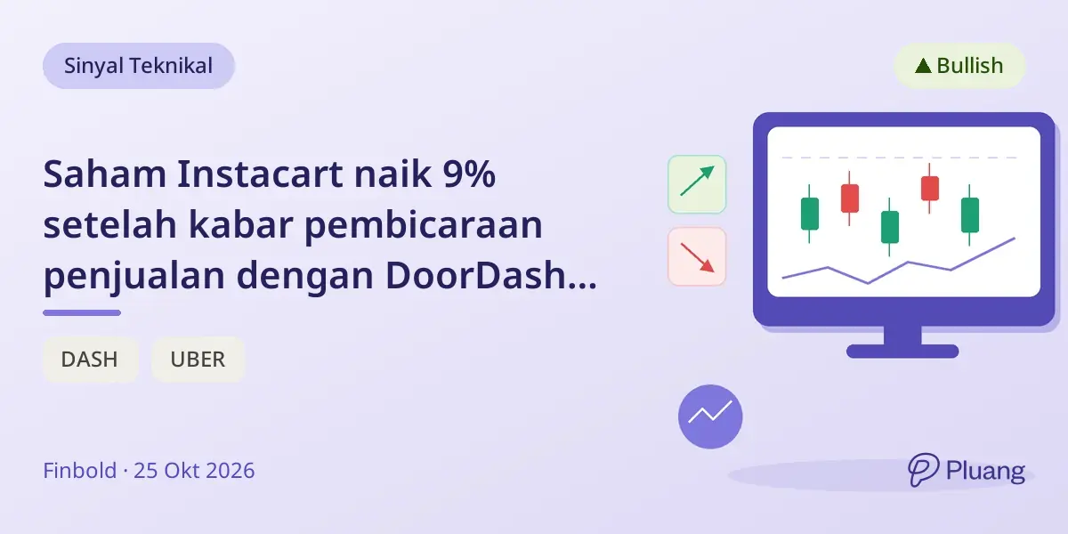 Saham Instacart naik 9% setelah kabar pembicaraan penjualan dengan DoorDash dan Uber