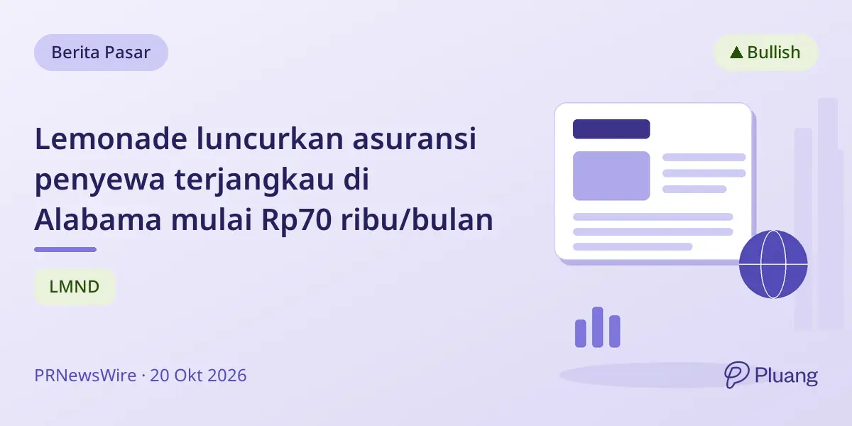 Lemonade luncurkan asuransi penyewa terjangkau di Alabama mulai Rp70 ribu/bulan