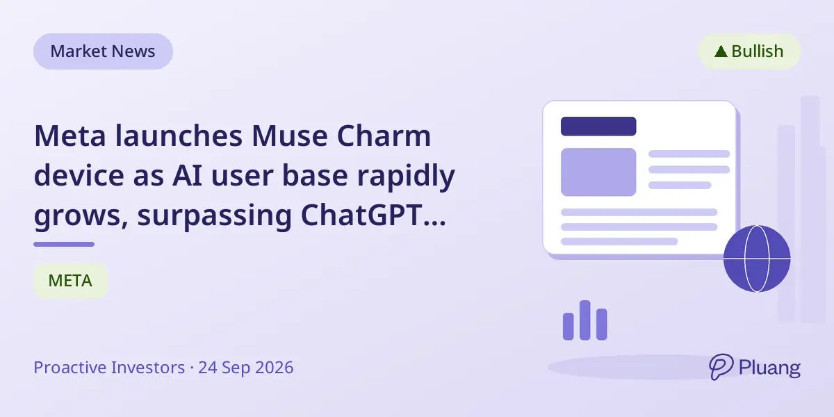 Meta launches Muse Charm device as AI user base rapidly grows, surpassing ChatGPT early adoption.