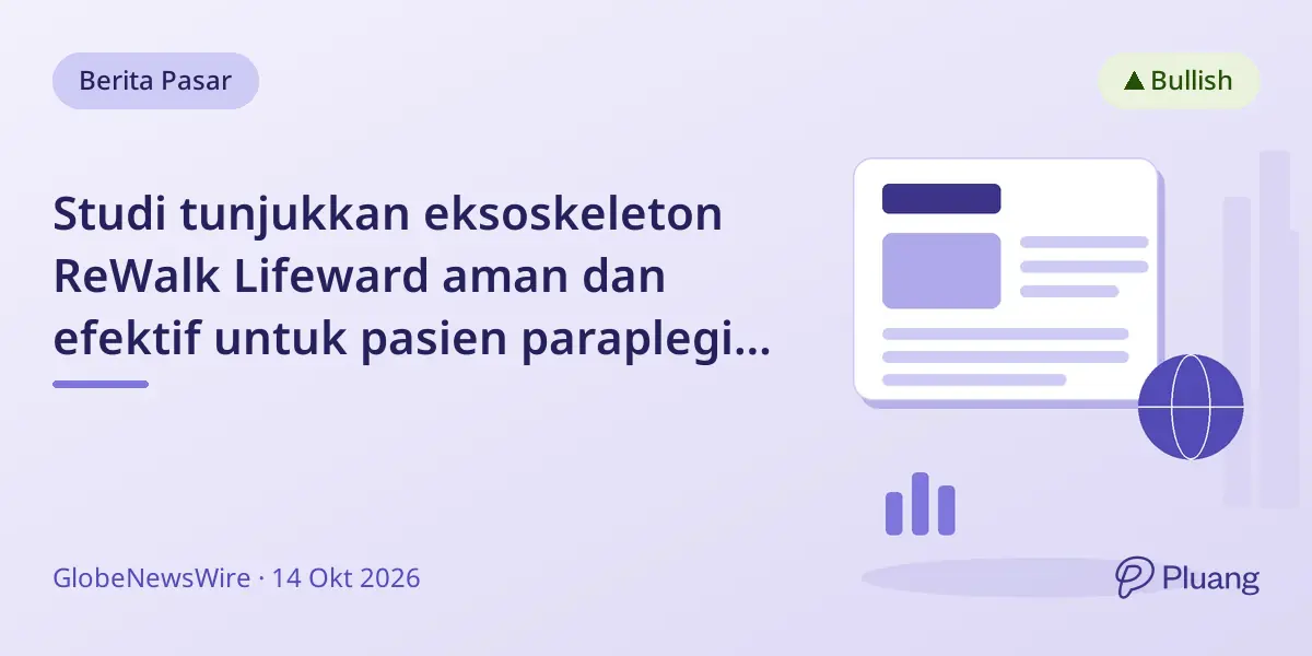 Studi tunjukkan eksoskeleton ReWalk Lifeward aman dan efektif untuk pasien paraplegia kronis jangka panjang di rumah.
