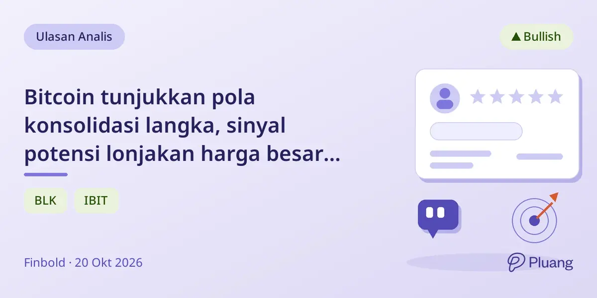 Bitcoin tunjukkan pola konsolidasi langka, sinyal potensi lonjakan harga besar segera.