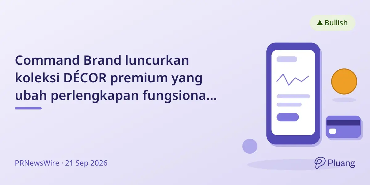Command Brand luncurkan koleksi DÉCOR premium yang ubah perlengkapan fungsional jadi aksen rumah bergaya.